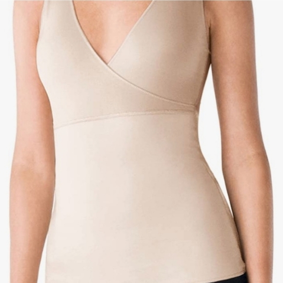 SPANX Other - SPANX Hide and Sleek Criss Cross Cami size 2X Tan shapewear